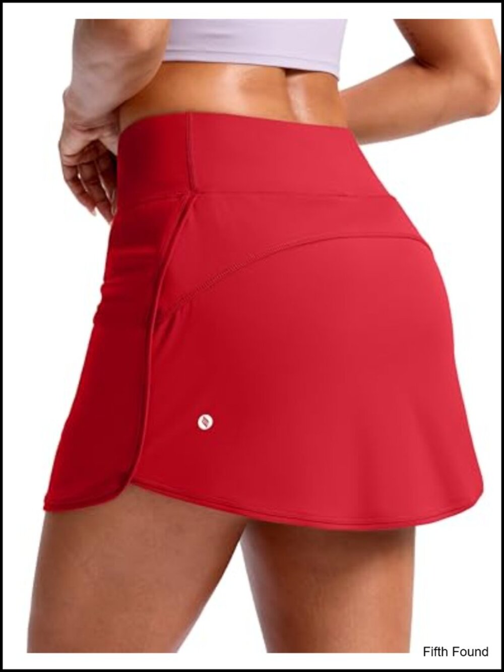 Women's High Waisted Golf Skort with Pockets Stretchy Athletic Skirt